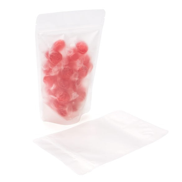 Doypack glacé avec Zip 13x7.8x20.6 cm | 113g (100 pièces) [ZBGF3]