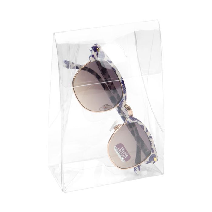 Petite boite à onglets coniques à transparence cristalline 10.2 x 5.1 x 15.2cm (25 Pièces) [FS279]