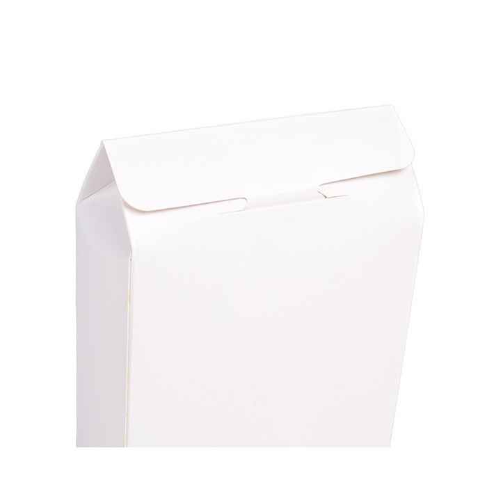 Boite Kraft Blanc Avec fenêtre ronde 8,9x3,8x10,2 cm (25 pièces) [FS339]