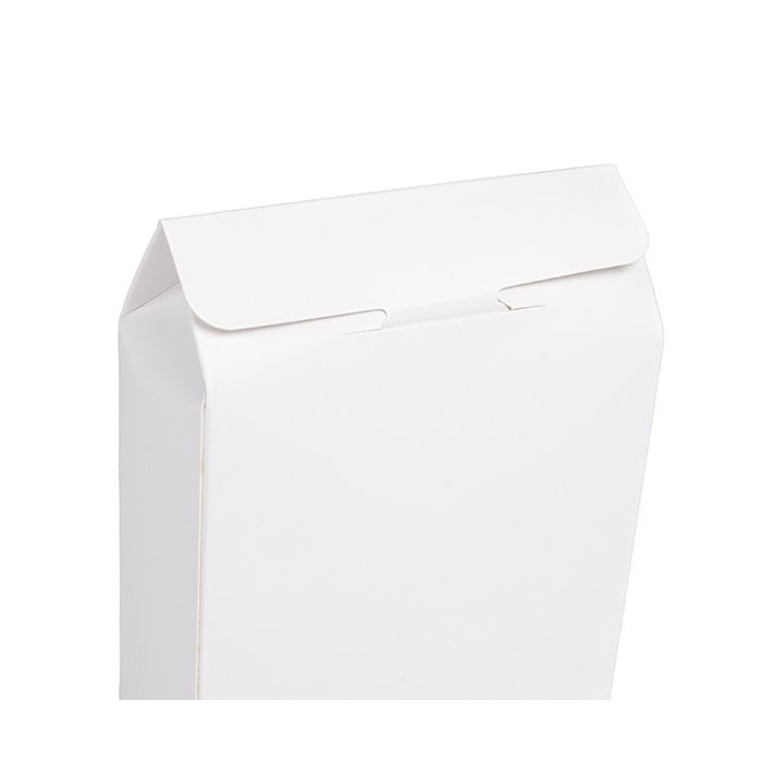 Boite Kraft Blanc Avec fenêtre ronde 10,5x4,4x13,3 cm (25 pièces) [FS345]