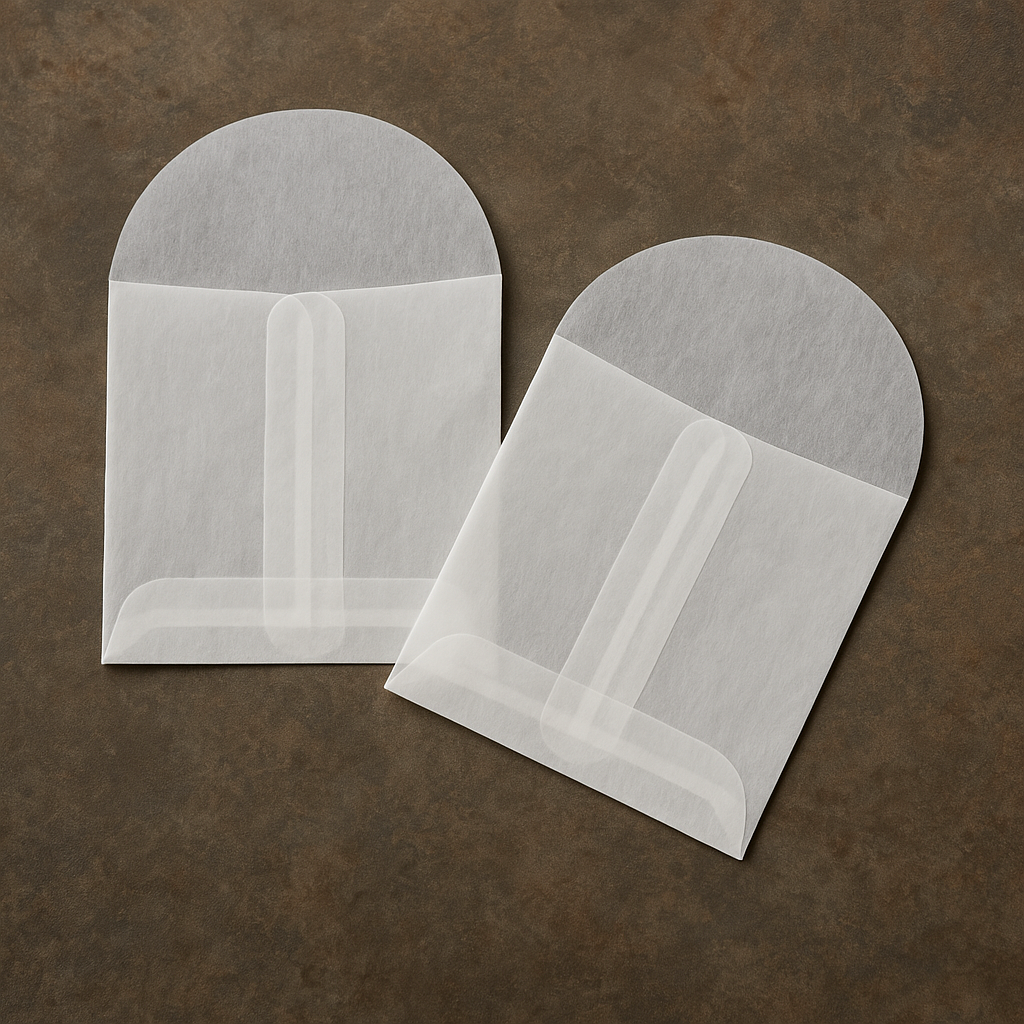 Desikixudy 120 Enveloppes En Papier Vélin Pré-Pliées 5x7 Pouces - Papier Translucide Imprimable Pour Cartes D'Invitation Et Mariages
