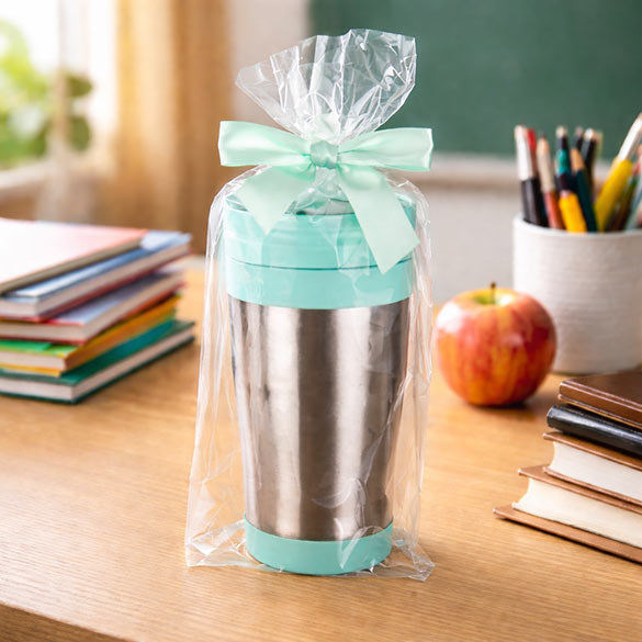 Sac à soufflet transparence cristalline 10.2x5.4x30.5cm (100 pièces) [GB15]