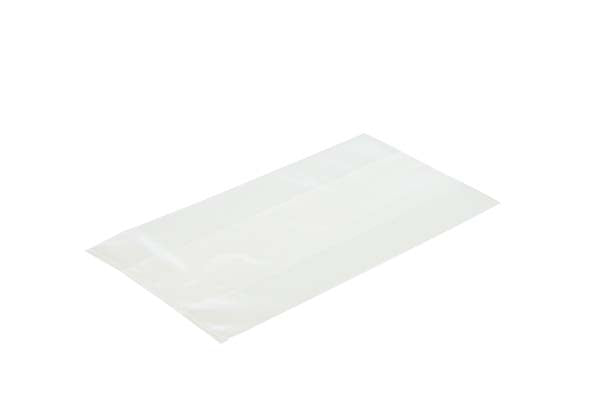 Sachets pliés Crinkle à transparence cristalline 12.7 x33cm (100 pièces) [FCB2]