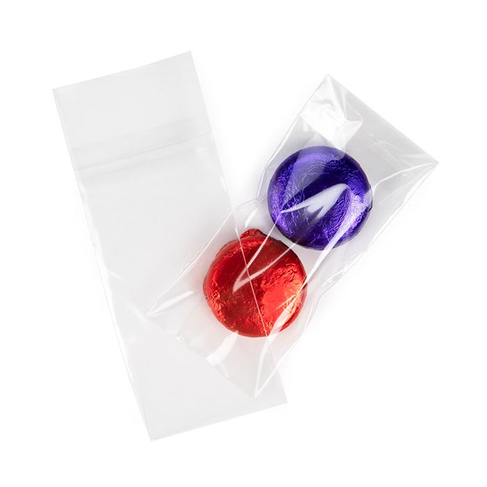 Sachet Écologique 7x14,6 cm haute qualité refermable à rabat "sécurisé" (100 pièces) [GC2X5PC]