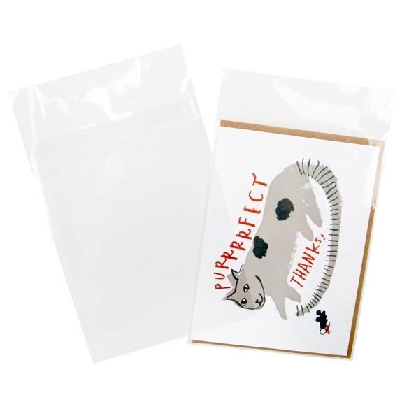 Sachet Écologique haute qualité refermable à rabat "sécurisé" 12.5x16.5cm (100 pièces) [GC65PC]