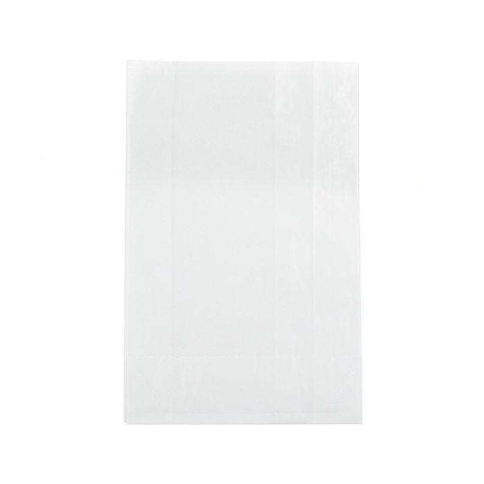 Sachet papier cristal à soufflet 8,3 x 2,5 x 12,1 cm (100 pièces) [GLB2]