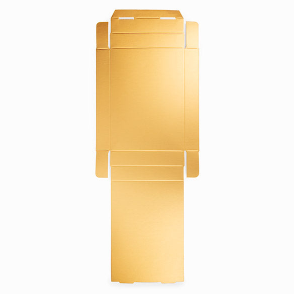 Boite en Carton Or 12.4 x 2.5 x 17.1cm (25 Pièces) [GD16]