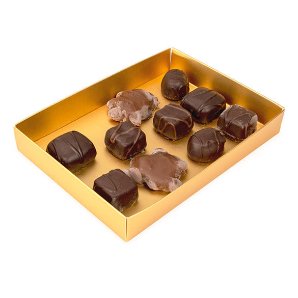 Boite en Carton Or 12.4 x 2.5 x 17.1cm (25 Pièces) [GD16]