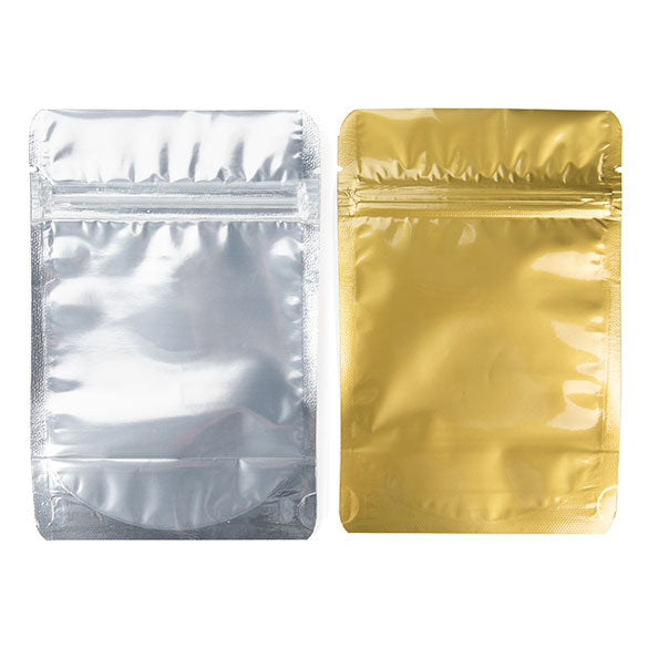 Doypack avec le dos doré 10.2x6x15.2cm | 57g (100 pièces) [ZBGG2]