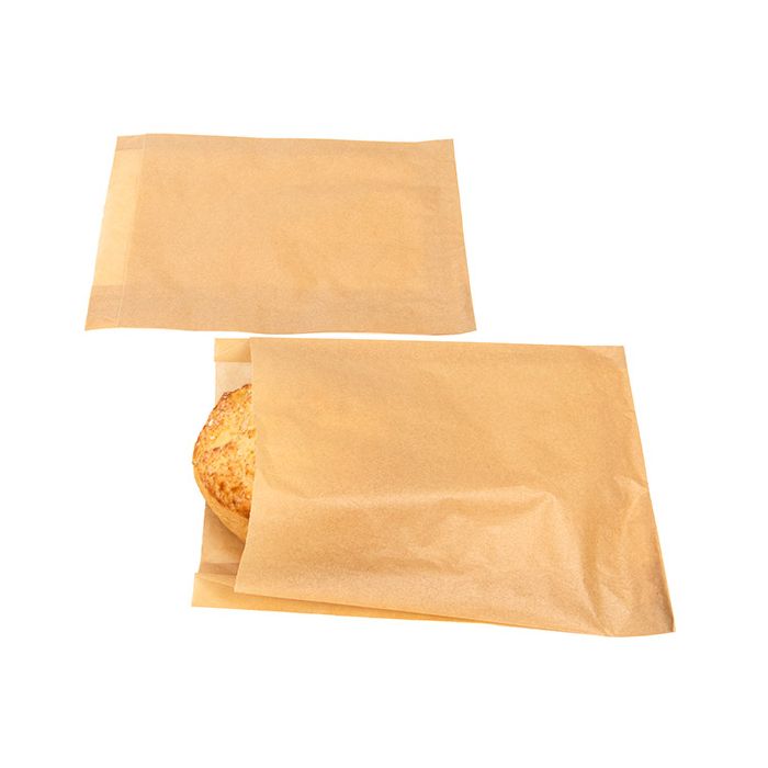Sachets sulfurisés Kraft 17,1x2,9x22,9cm (100 pièces) [GPB6K]