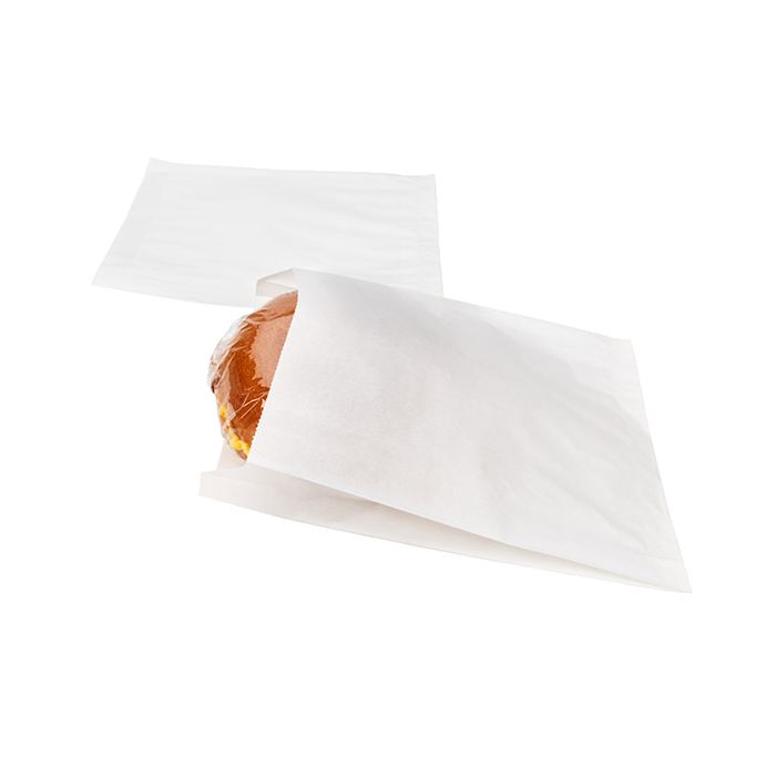 Sachets sulfurisés blancs 17,1x2,9x22,9cm (100 pièces) [GPB6W]