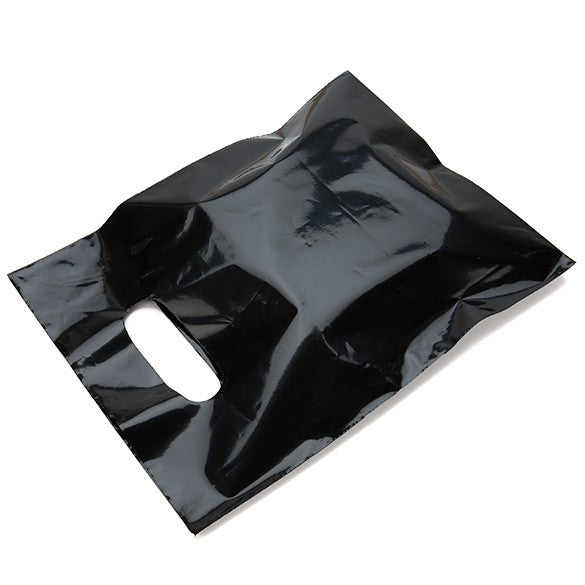 Sachet de transport noirs 60 Microns 22.9x30.5 cm PE-BD (100 Pièces) [H912BK1]
