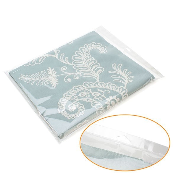 Sachet à trou de suspension refermable à transparence cristalline 34.1x41.3cm (100 pièces) [HB13]