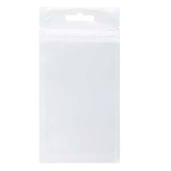 Sachet zip avec trou de suspension européen 7.6x12.7cm (100 pièces) [HZB35]