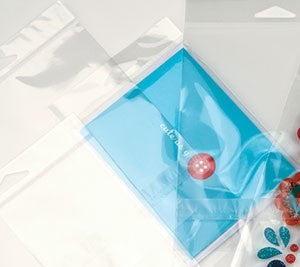 Sachet à trou de suspension refermable à transparence cristalline 6.4x8.9cm (100 pièces) [HB2PC]
