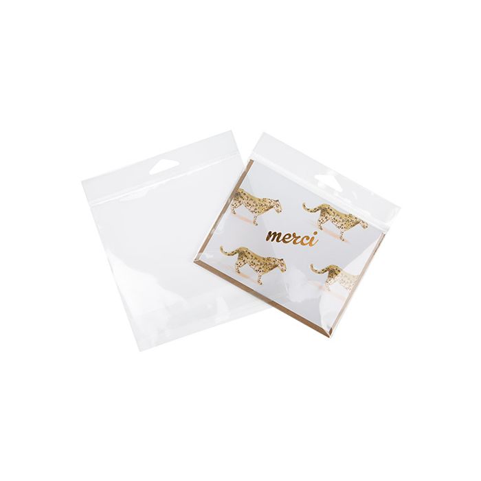 Headerbags 14.9x11.4cm Reclosable and Crystal Clear