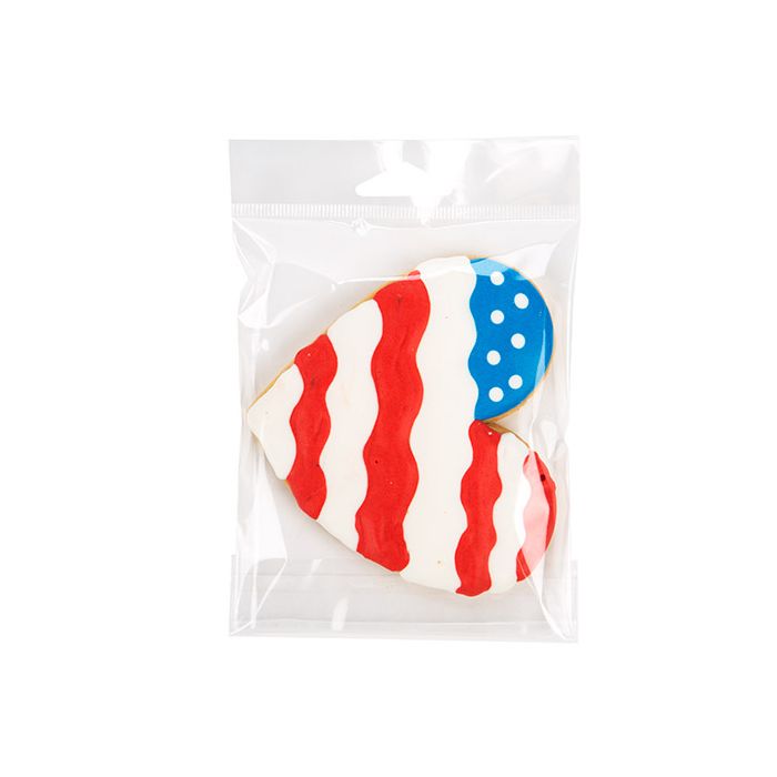 Sachet à trou de suspension refermable à transparence cristalline 10.8x13cm (100 pièces) [HB4X5]