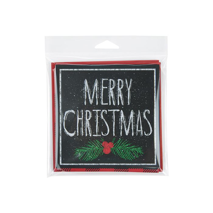 Sachet à trou de suspension refermable à transparence cristalline 15.1x14.9cm (100 pièces) [HB5X5XL]