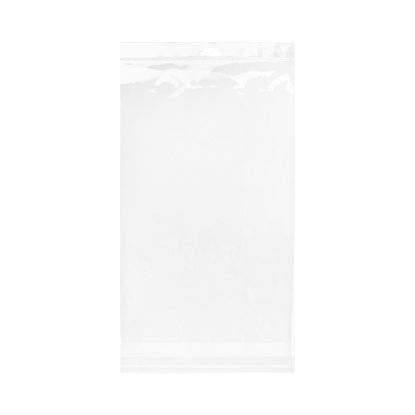Sachet à trou de suspension refermable à transparence cristalline 22.7x36.2cm (100 pièces) [HB814]