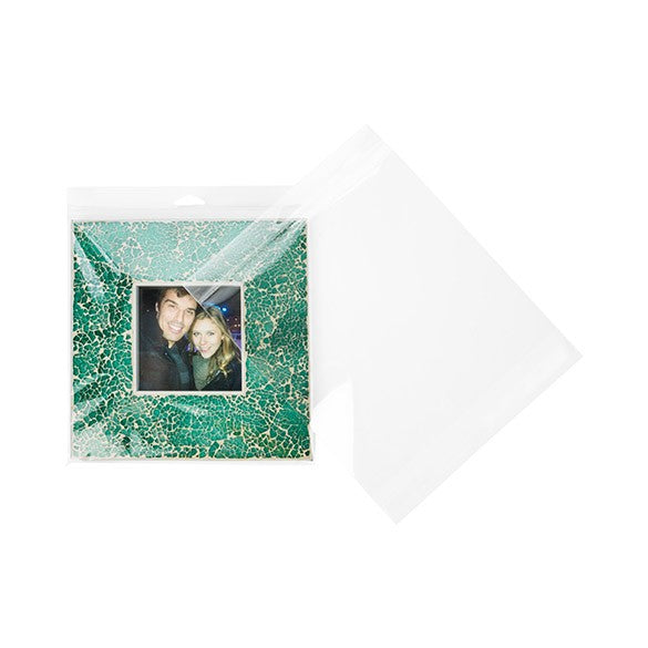 Sachet à trou de suspension refermable à transparence cristalline 22.9x22.9cm (100 pièces) [HB9X9E]