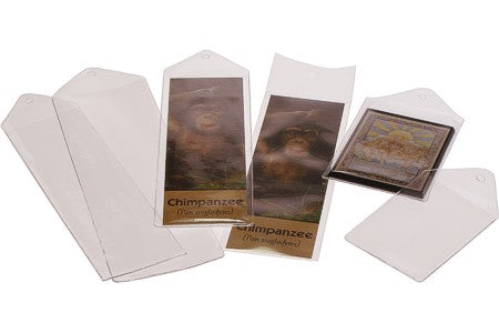 Manchon de marque-page transparent, 6.4x18.1cm (100 Pieces) [HBM3]