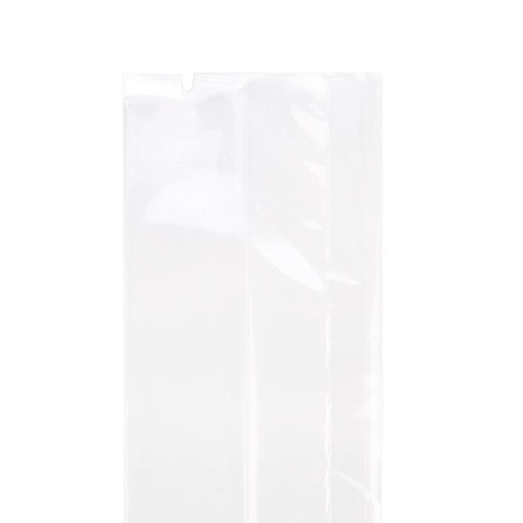 Sac à soufflet très résistant à transparence cristalline 4.4x4.4x21.6cm (100 pièces) [HDGB5]