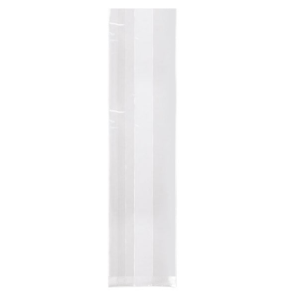 Sac à soufflet très résistant à transparence cristalline 6.7x4.8x26cm (100 pièces) [HDGB8]