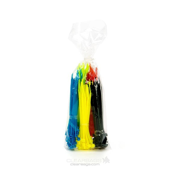 Sachet polypropylène plat Qualité Supérieure 10.2x25.4cm (500 Pièces) [TFB2410]