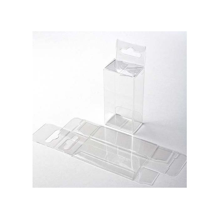 Boite plastique (suspension) 3.8x2.5x7.6cm (25 Pièces) [HFB218]