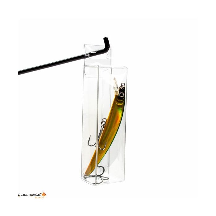 Boite plastique (suspension) 3.8x3.2x12.7cm (25 Pièces) [HFB220]