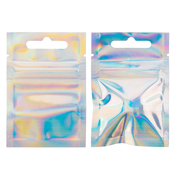 Sachets Barrières Holographiques 5,1 x 5,1cm (25 Pièces) [HZBB9H]
