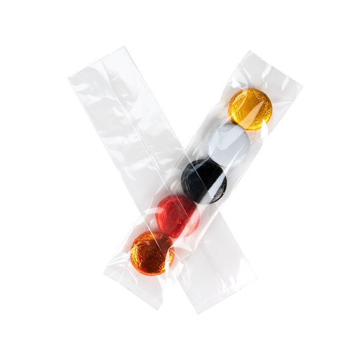 Sachet plat à soudure centrale compostable 7.6x30.5 cm (100 pièces) [BGB2312]