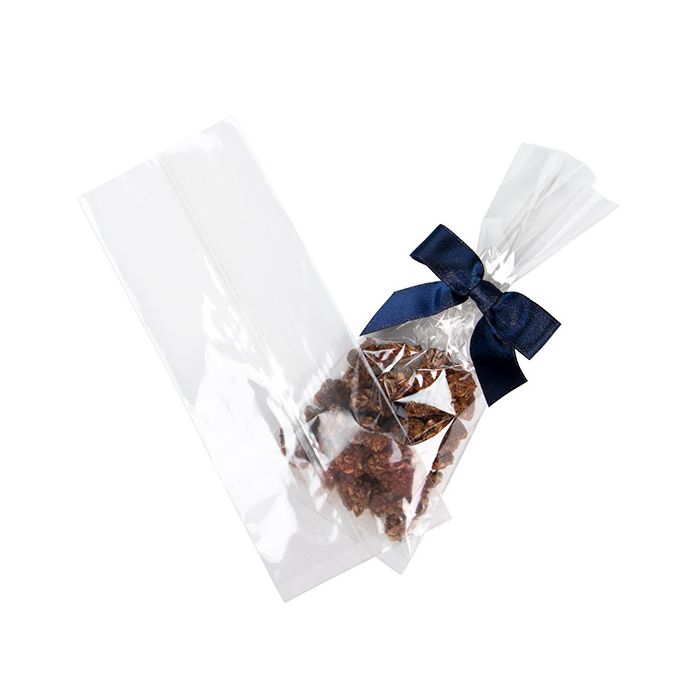 Sachet plat à soudure de fond compostable 10.2x25.4 cm (100 pièces) [BGB2410]