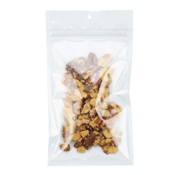 Grip Seal Bags Transparent/White 10.2x16.5cm