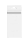 Headerbags 5.1x20.3cm for Top loading of contents (500 pieces)