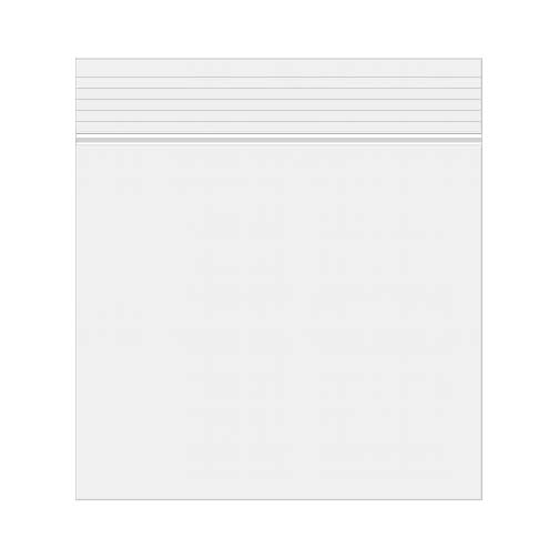 Grip Seal Bags 15x10cm Crystal Clear PP 50 micron