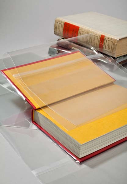 Couverture pour livre transparente ajustable 26.7 x 49.5 cm (25 Pièces) [BC101H]