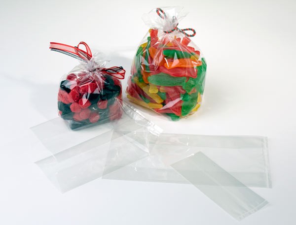 Plastic Bags 8.9x5.7x30.5cm with side gusset