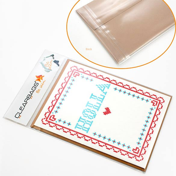 Sachet à trou de suspension euro avec compartiment pour cavalier 13.8x18.4cm (100 pièces) [IHB5X7]
