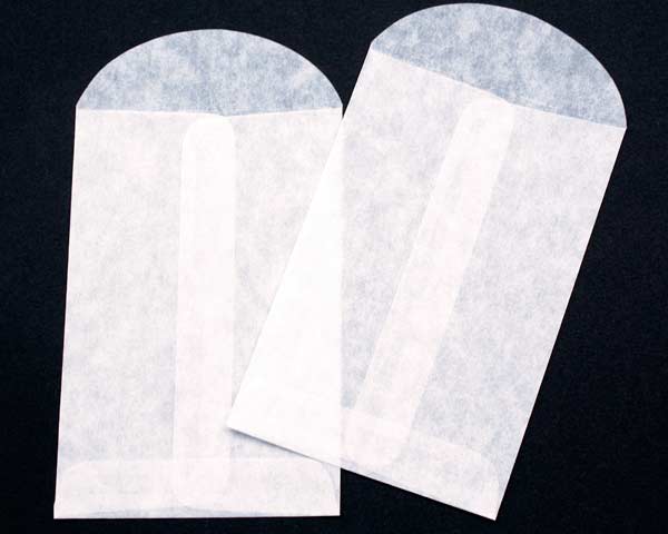 Glassine Paper Envelopes 7.5x11.5cm