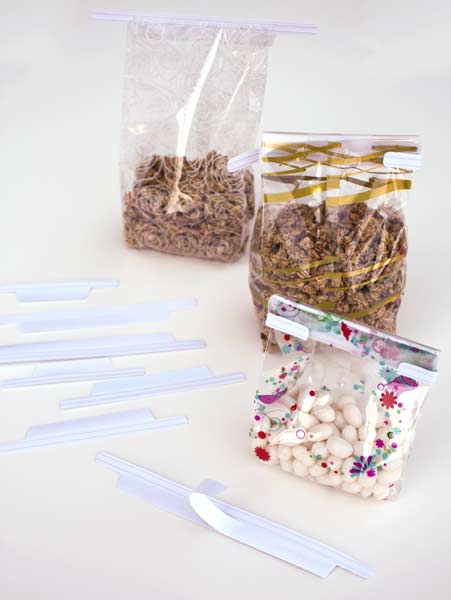 Tin Ties Sticky for 10cm wide Bags (1.000 pieces)