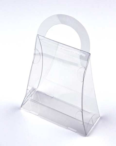 Plastic Gift Boxes Purse style 11x4.4x13.3cm Food Safe