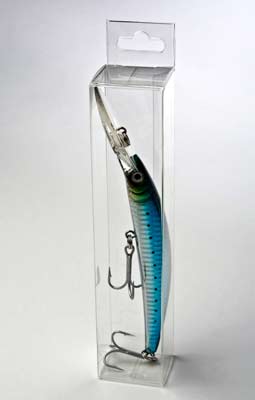 Boite plastique (suspension) 3.8x3.2x17.8cm (25 Pièces) [HFB222]