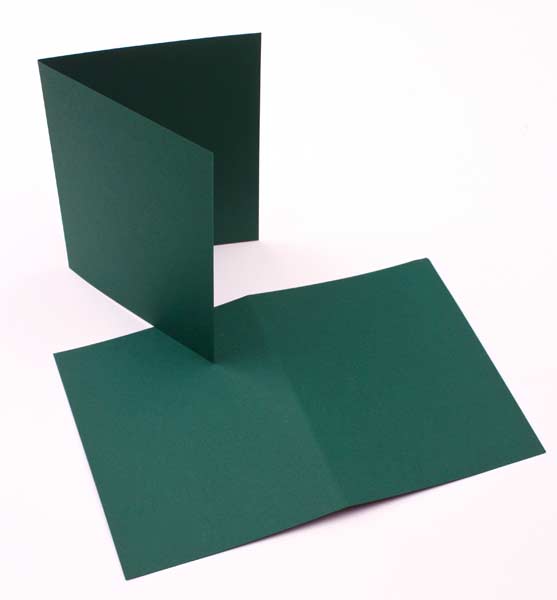 Cards Green 17.8x12.4cm