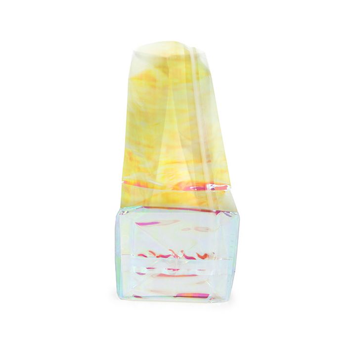 Sacs à soufflets à fond plat Irisé 5.1x5.1x21cm avec insert en papier (50 pièces) [HFGPB11]