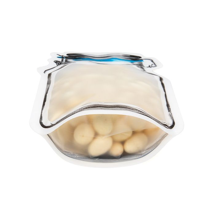 Pochette en forme de bocal avec couvercle à pince 14,9 x 6,7 x 24,3 cm (25 pièces) [JARLG]