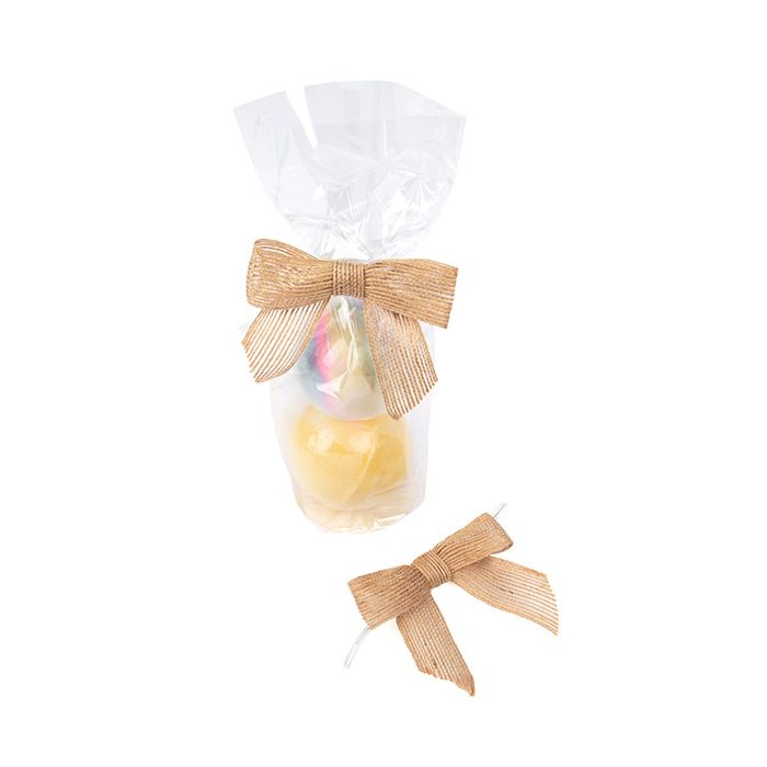 Noeuds pré-noués Jute Maturel 8,9 cm (25 pièces) [JBOWN]