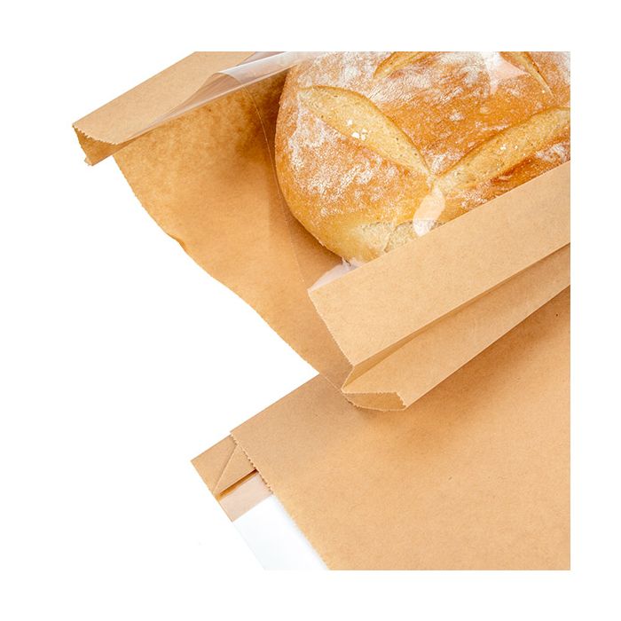 Sachets Kraft 22,9x4,1x27,9 cm Avec Soufflets Latéraux (100 pièces) [KBB4]