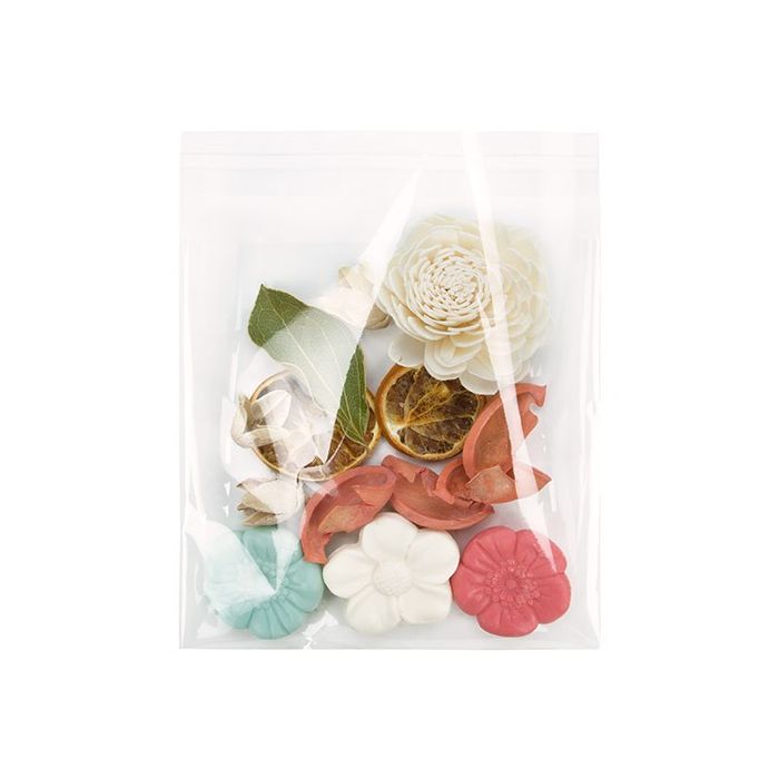 Sachet Plastiques 16x15.5cm Transparent et Refermable (100 pcs) [KO-30169]