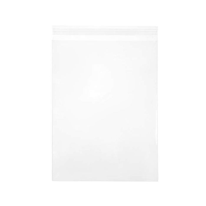 Sachet Plastiques 23.4x32.5cm Transparent et Refermable (100 pcs) [KO-30174]